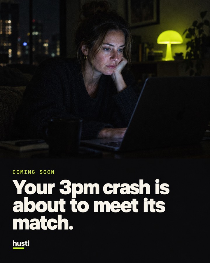 Your 3pm crash is about to meet its match.