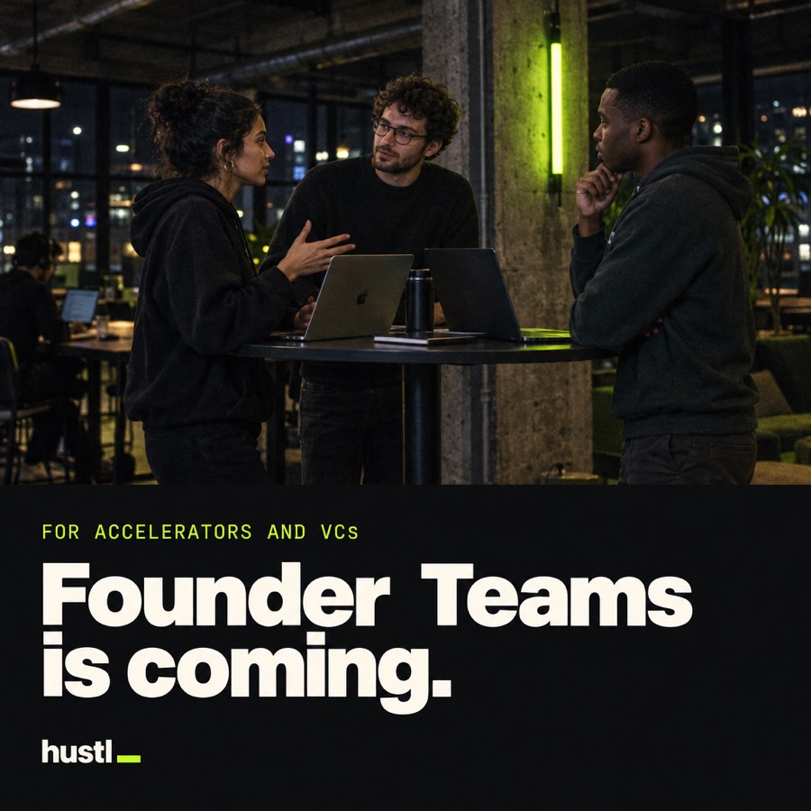 Founder Teams is coming.