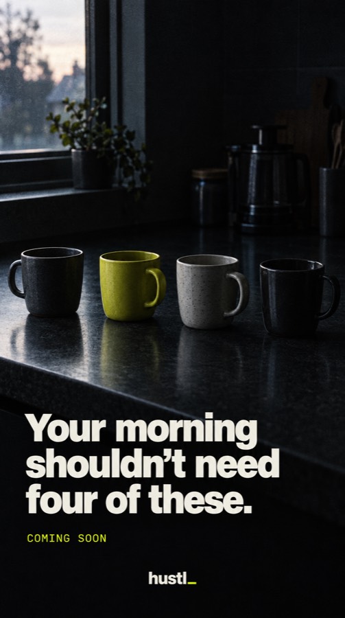 Your morning shouldn't need four of these.