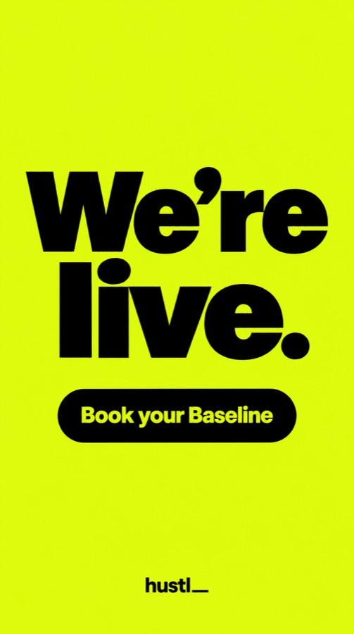 We're live.