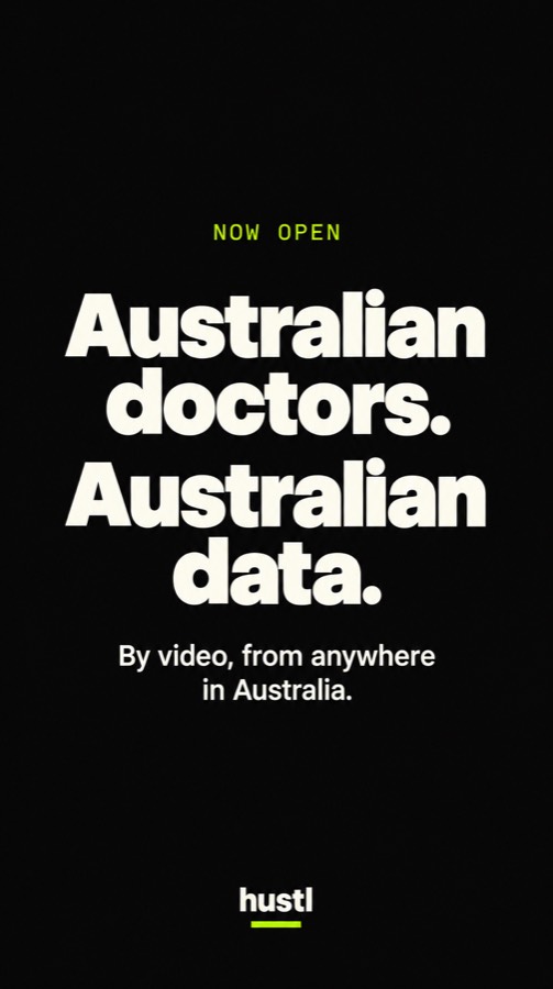 Australian doctors. Australian data.