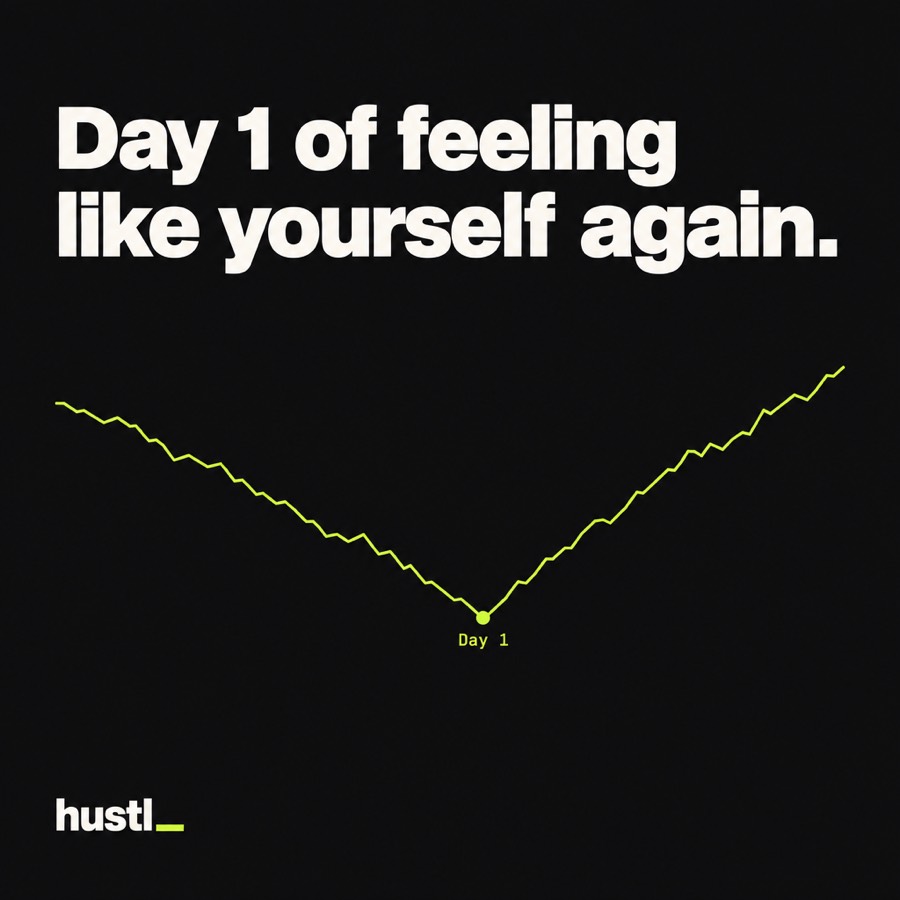 Day 1 of feeling like yourself again.