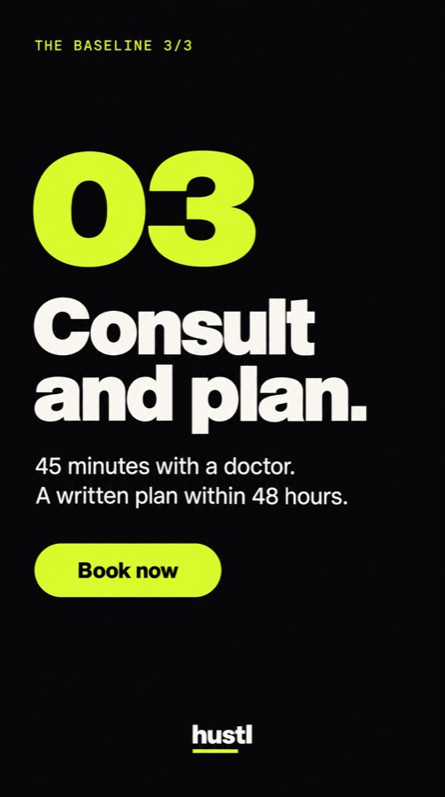 The Baseline 3/3: Consult and plan.