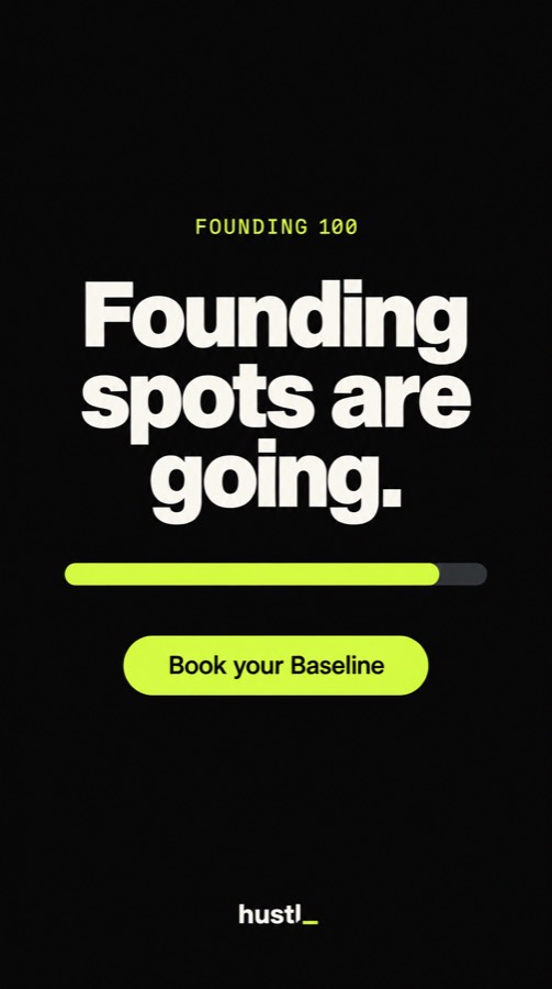 Founding spots are going.