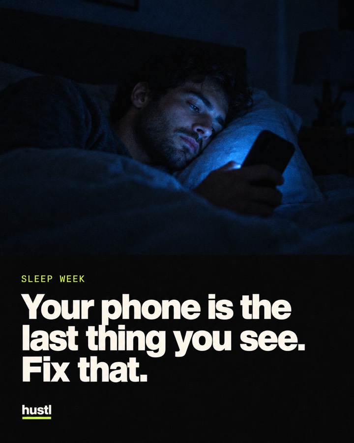 Your phone is the last thing you see. Fix that.